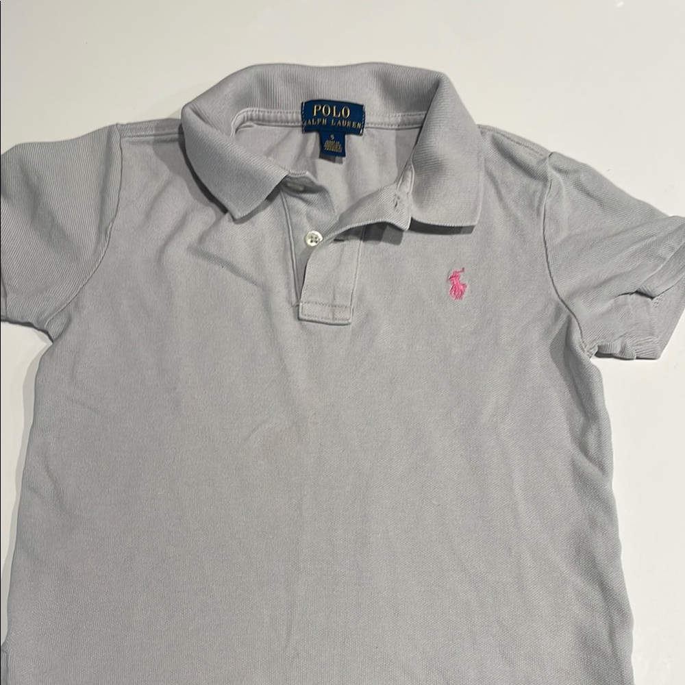 Polo by Ralph Lauren Kids Gray Polo Shirt